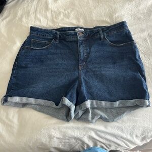 Plus size Ava & Viv Denim Jean Shorts